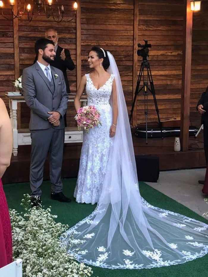 Mesmo modelo em outra noiva