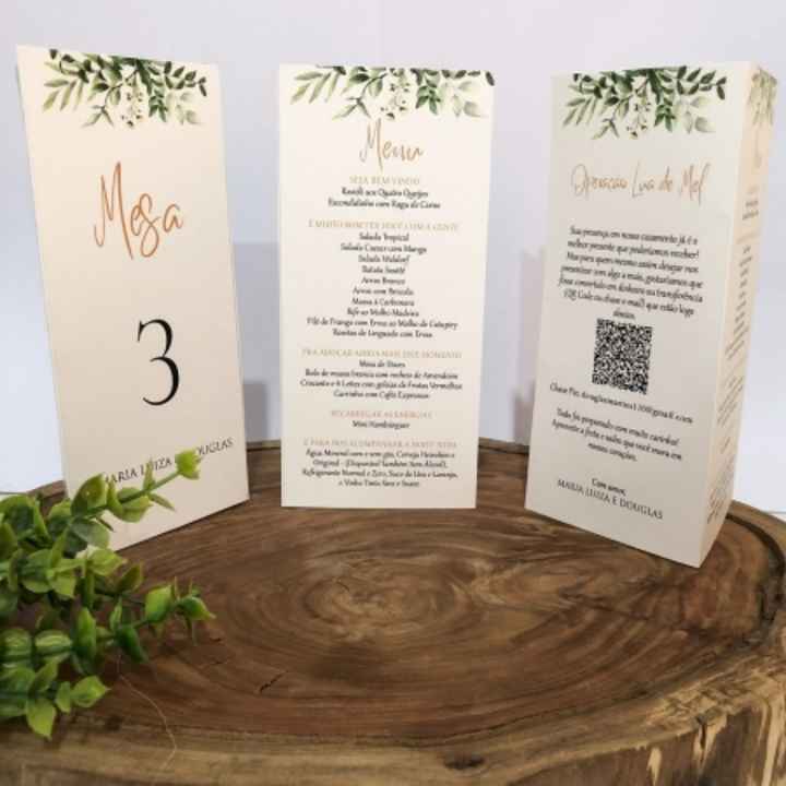 Quadros pra mesa de convidados - 1