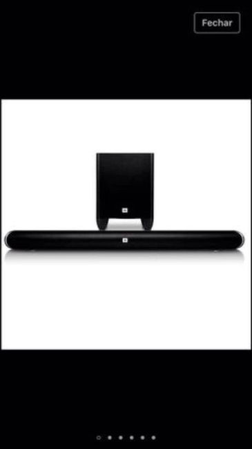 Sound bar JBL Cinema SB250 R$1100,00