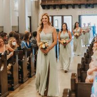 Casamento sem cortejo dos pais e dos padrinhos. - 1