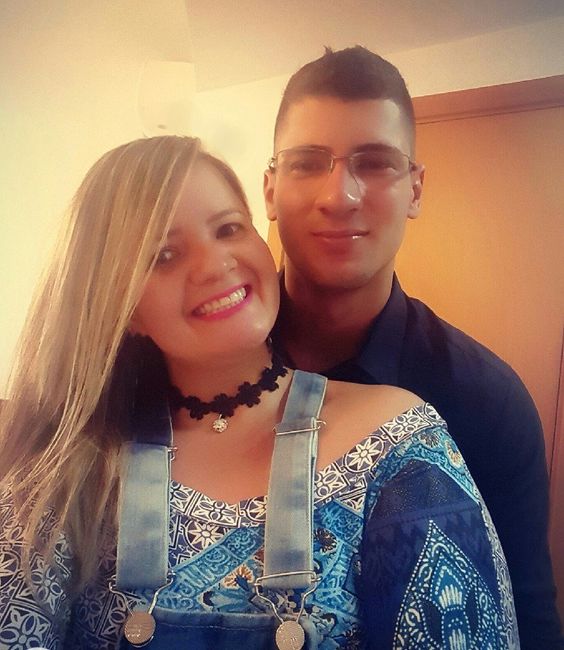 A primeira e a mais recente foto com seu amor - 1