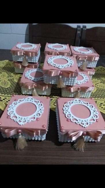 Caixas para padrinhos 💓 - 1