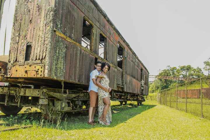 Pré-weddings na comu - Foto no campo/ar livre - 1