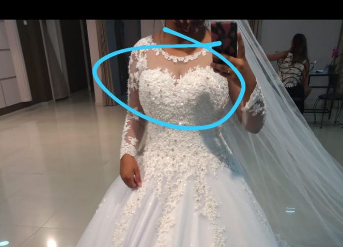 Mudar ou não a frente do vestido? 2