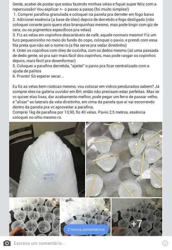 #diy velas suspensas ! aprenda a fazer - 1