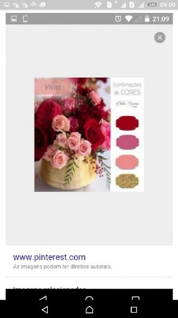 Que dúvida para decidir as cores da decoração. como vocês fizeram nesse momento noivinhas? - 1