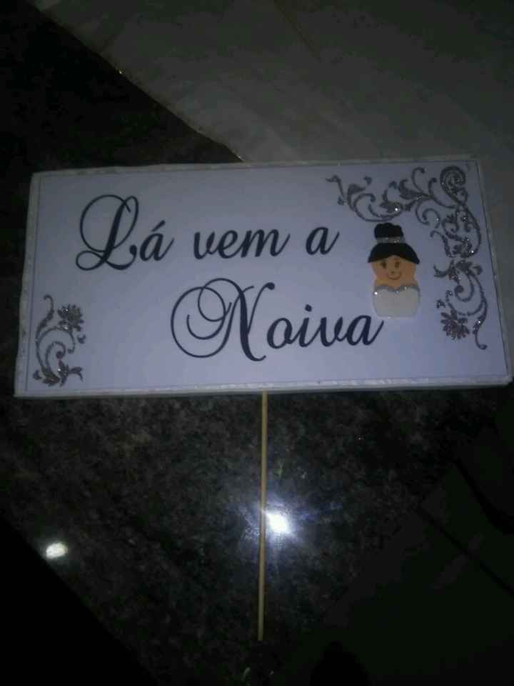 Plaquinhas do casamento! - 1