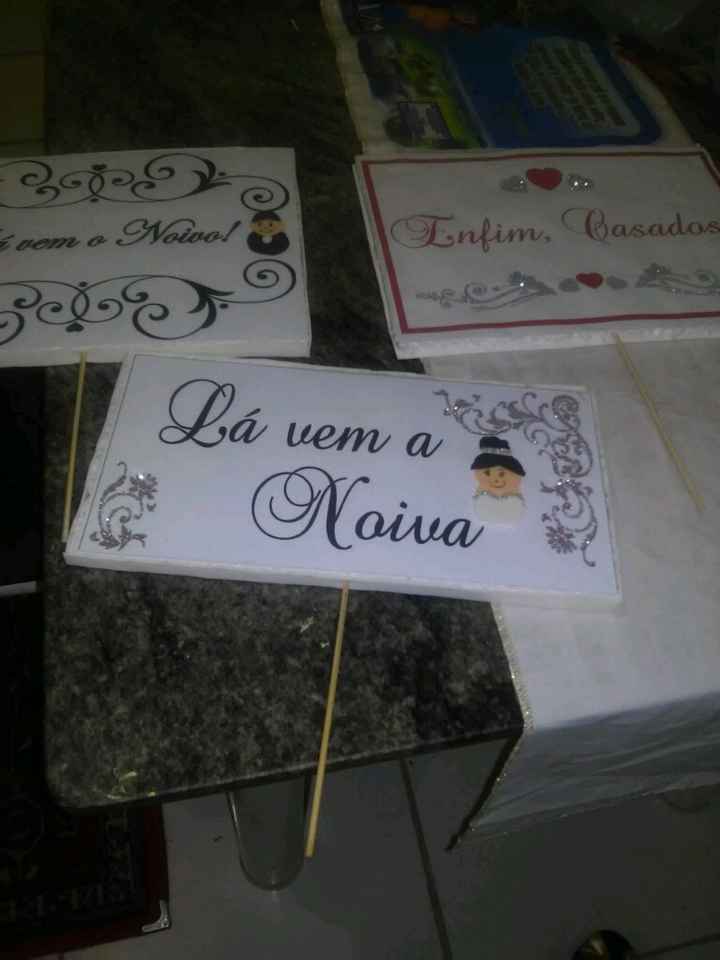 Plaquinhas do casamento! - 4