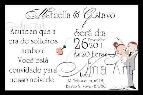 Convite de noivado ..me ajuuudem por favooor - 4
