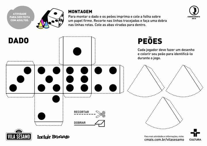 DADO E CONES 