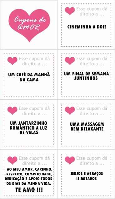 CUPONS DO AMOR 