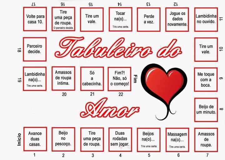 TABULEIRO DO AMOR II