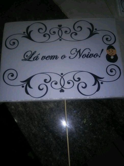 Plaquinhas do casamento! - 2