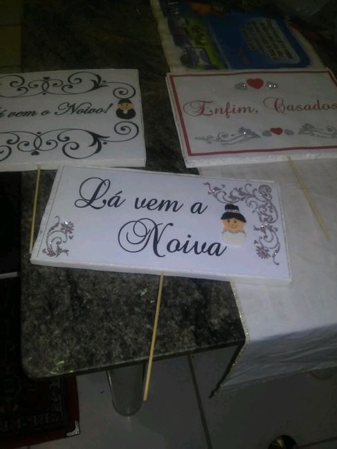 Plaquinhas do casamento! - 4