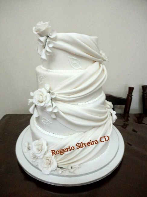 Bolo d casamento - 4
