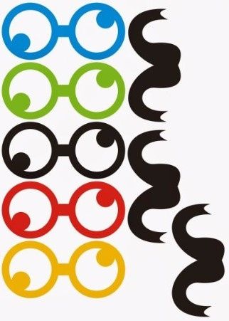 óculos I / bigode 