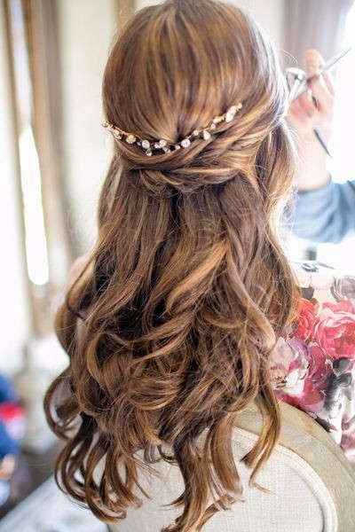 se meu casamento fosse hj usaria esse penteado