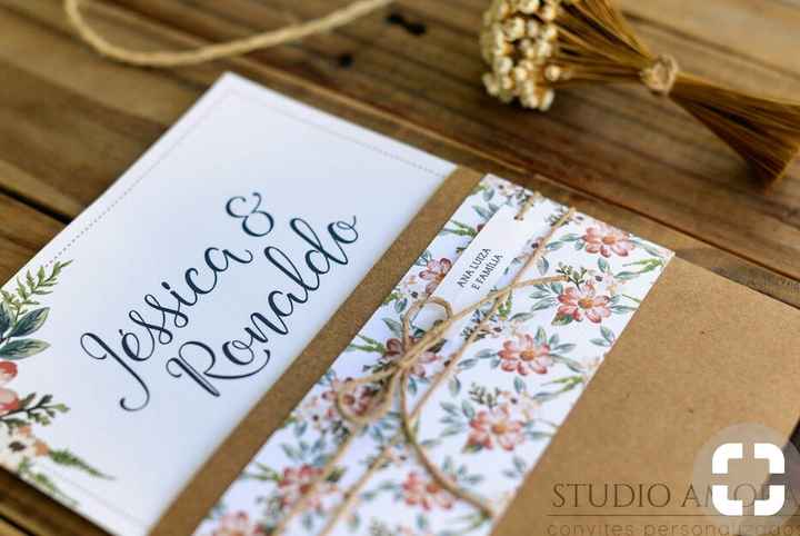  Meu convite de casamento. o que acham? - 3