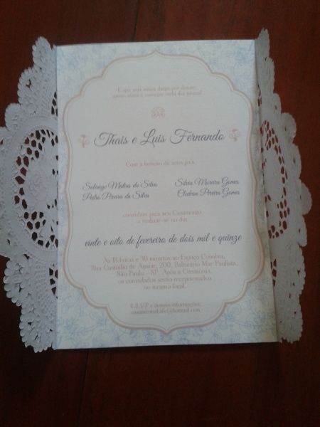 Convite aberto