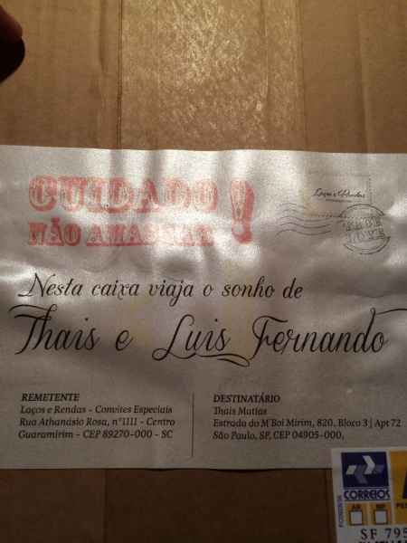 Meu convite de rendas!!! - 1
