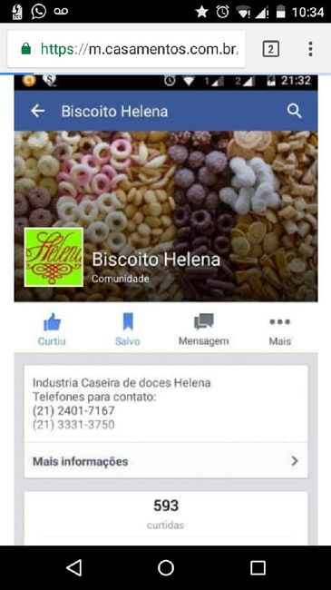Super indico ( bem casados e salgadinhos) - 1