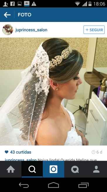 cabelo semi preso
