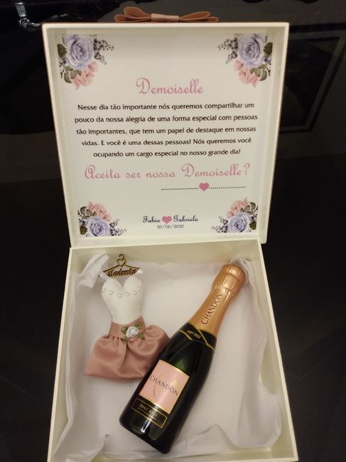 Presente padrinhos, daminhas, pai e mãe - 1