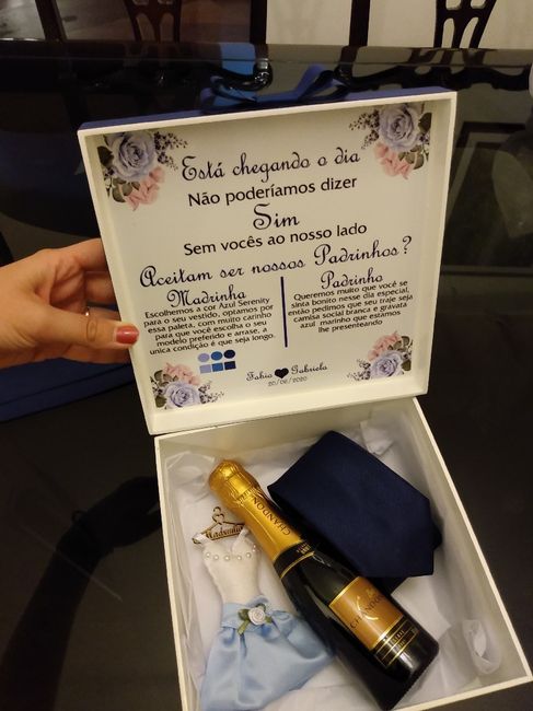 Presente padrinhos, daminhas, pai e mãe - 2