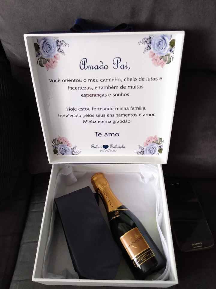 Presente padrinhos, daminhas, pai e mãe - 1