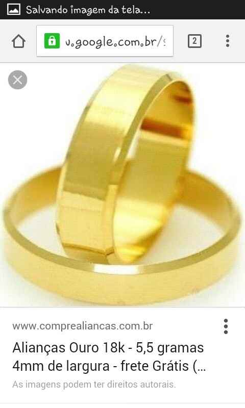 Minha aliança de casamento - 1