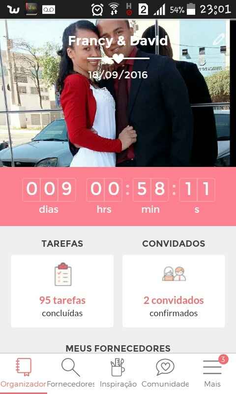 Cada dia mas perto muito anciosa #9  dias - 1