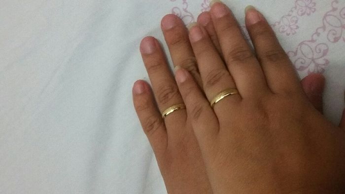 Minha aliança chegou uhuuu #vemver - 2