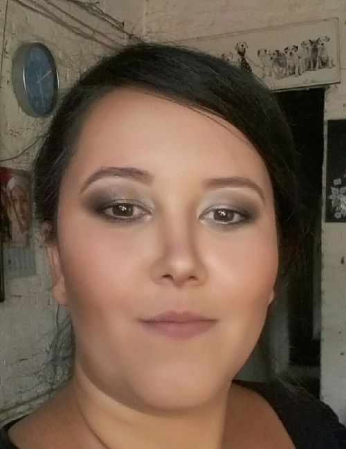 Teste penteado e make - 5
