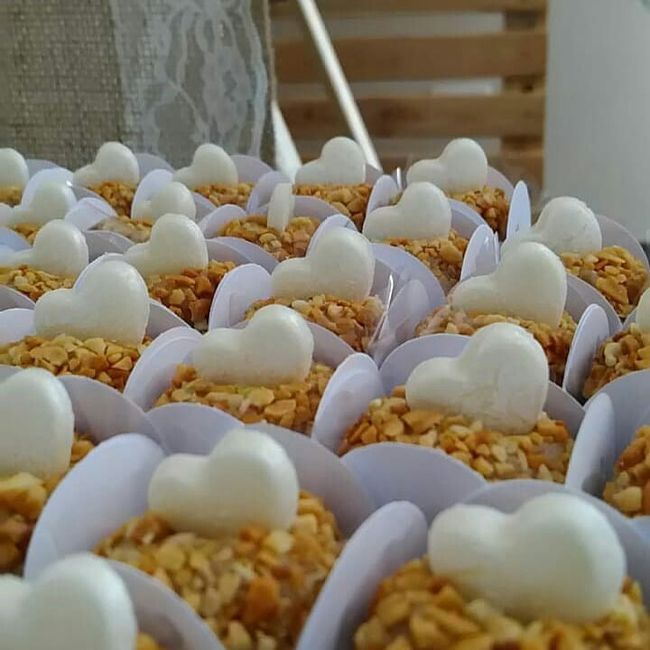 Doces finos 😍 noivinhas postem as tabelas de doces finos do casamento de vocês 12
