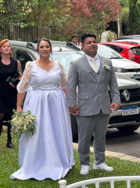 vendo vestido de noiva plus size - Curitiba/pr 1