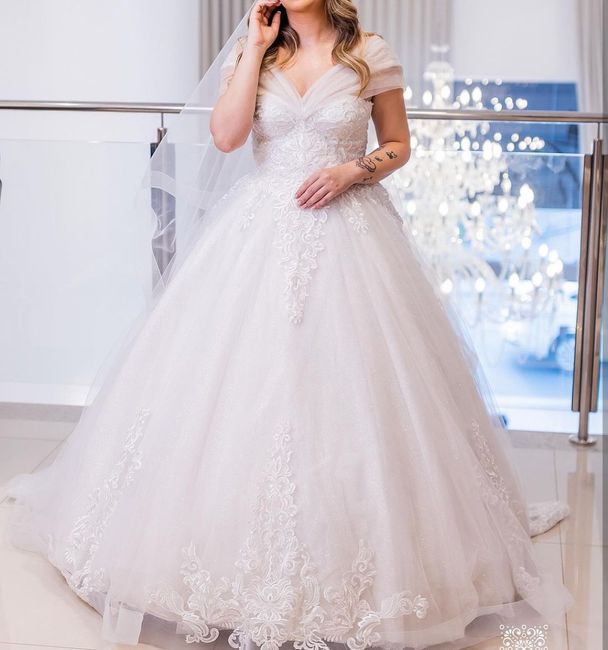 Primeira prova de vestido... Difícil demais noivinhas - 2