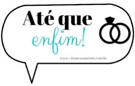 Plaquinhas para a festa