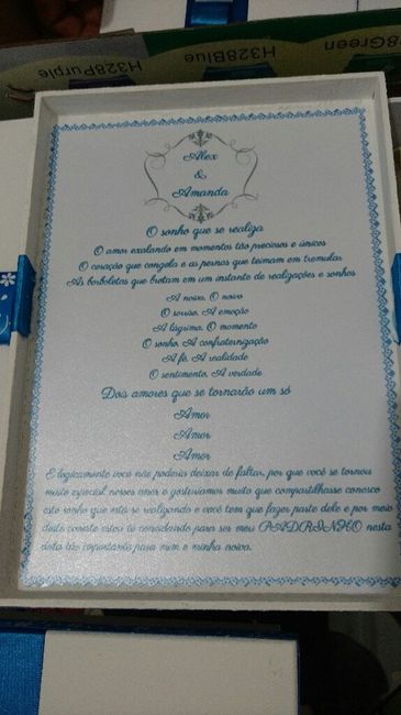 Lembranças dos padrinhos - 3