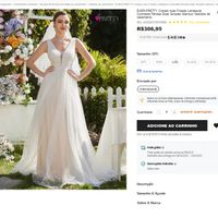 Vestido de Noiva na Shein - 1