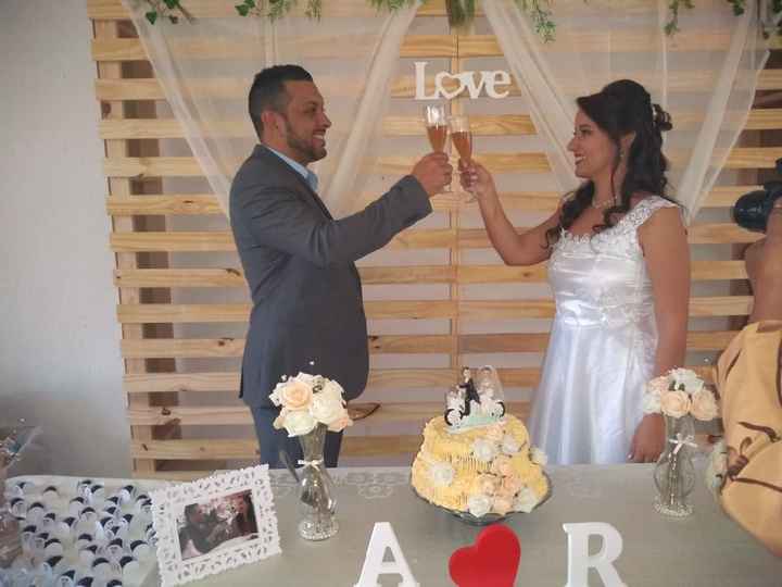 Casei-me dia 20/7/2019. Estou muito feliz - 1