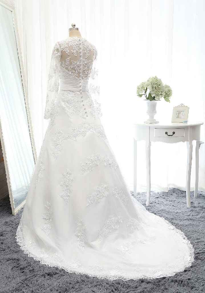 Vestido de noiva comprado da china $$$ economia - 1