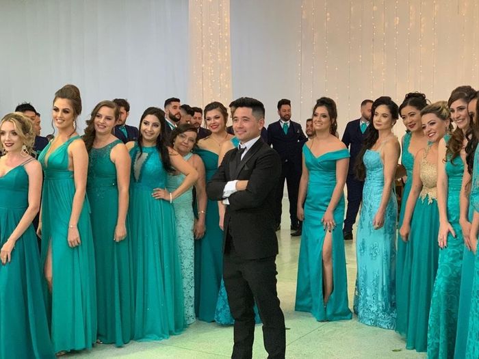 Casamentos reais 2018: foto com padrinhos ou madrinhas - 1
