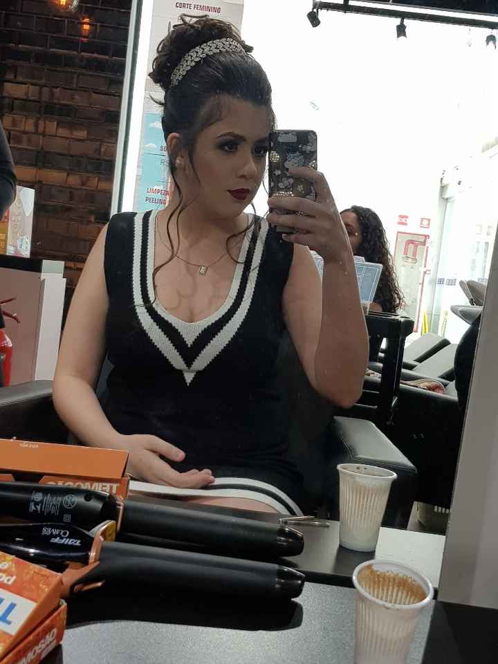 Prova da make e penteado - 3