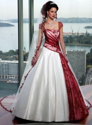 Vestido de noiva vermelho? 6
