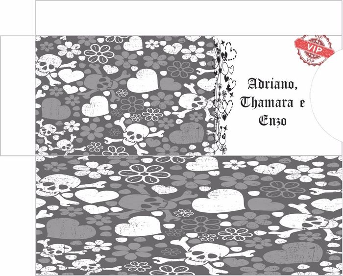 Envelope com nome!