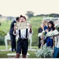 Pajens com plaquinha - 1