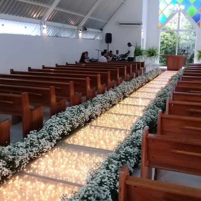 Como será sua passarela até o altar? 1