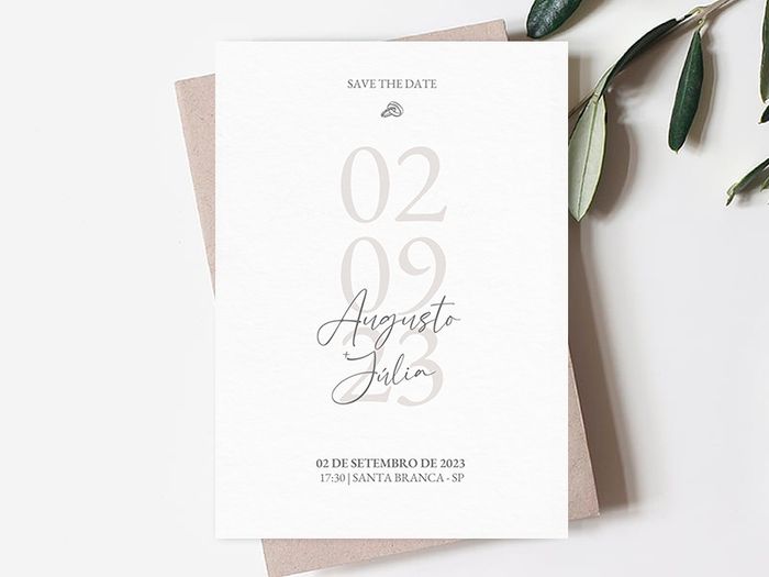 Qula seu Save The Date favorito? 2