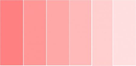 Paleta de cores - Madrinhas