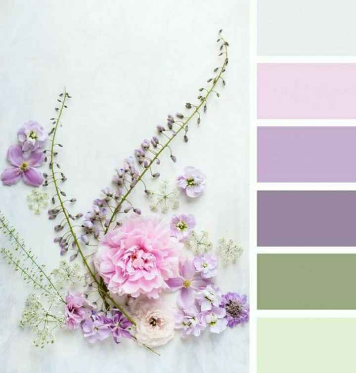 Cores que compõe e combinam com lilas - 3